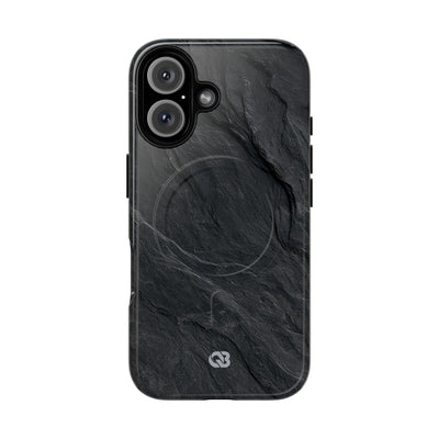 Black Tough 2.0 Magsafe Phone Case for iPhone - Midnight Slate Ridge