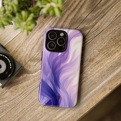 Amethyst Silk Waves · Tough Case na iPhone