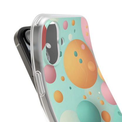 Pastel Circles iPhone 16 Plus Case - Soft