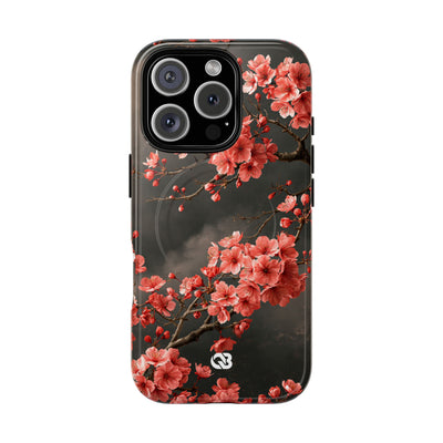 Dark Sakura Nocturne · Tough 2.0 Magnetic Phone Case for iPhone · Black