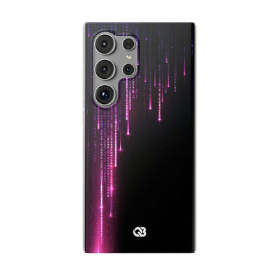 Binary Cascade · Lite Phone Case for Samsung · Black