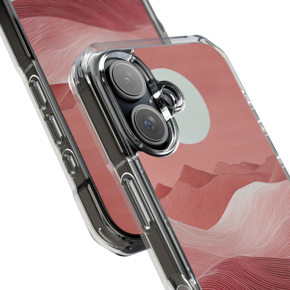 White Orb Dunes iPhone 16 Case - Impact