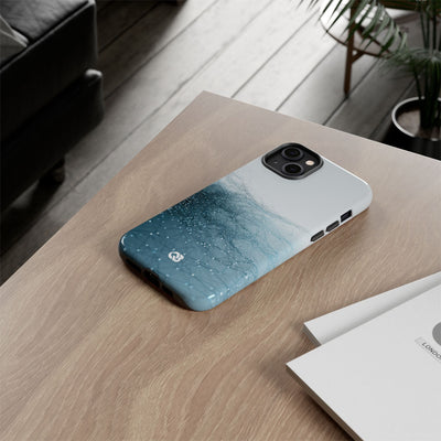 Teal Tough Phone Case for iPhone - Arctic Pulse Mesh