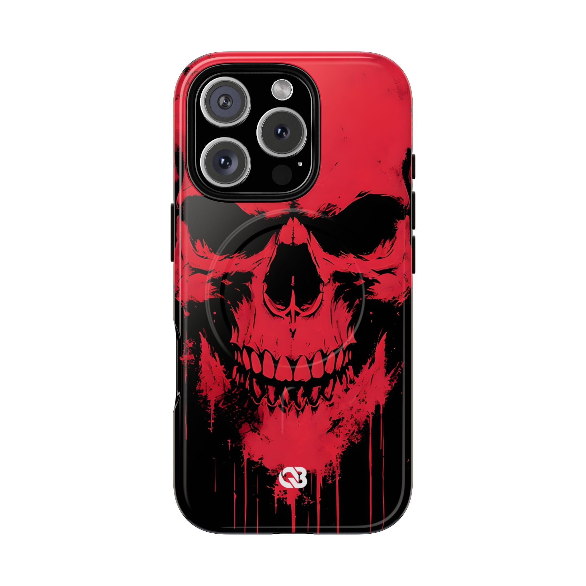 Crimson Street Skull · Tough+ Magsafe