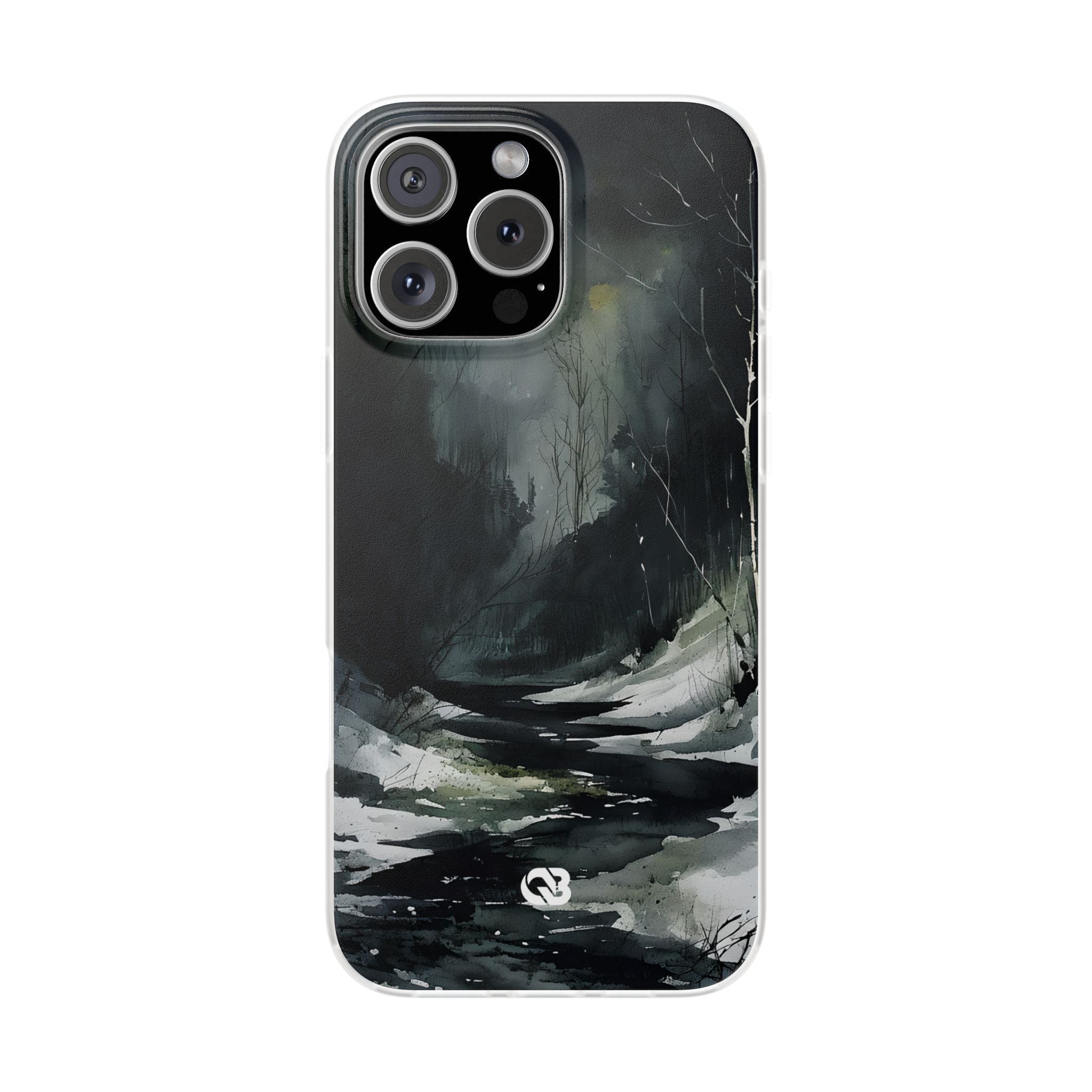 Midnight Winter Hollow · Soft Phone Case for iPhone
