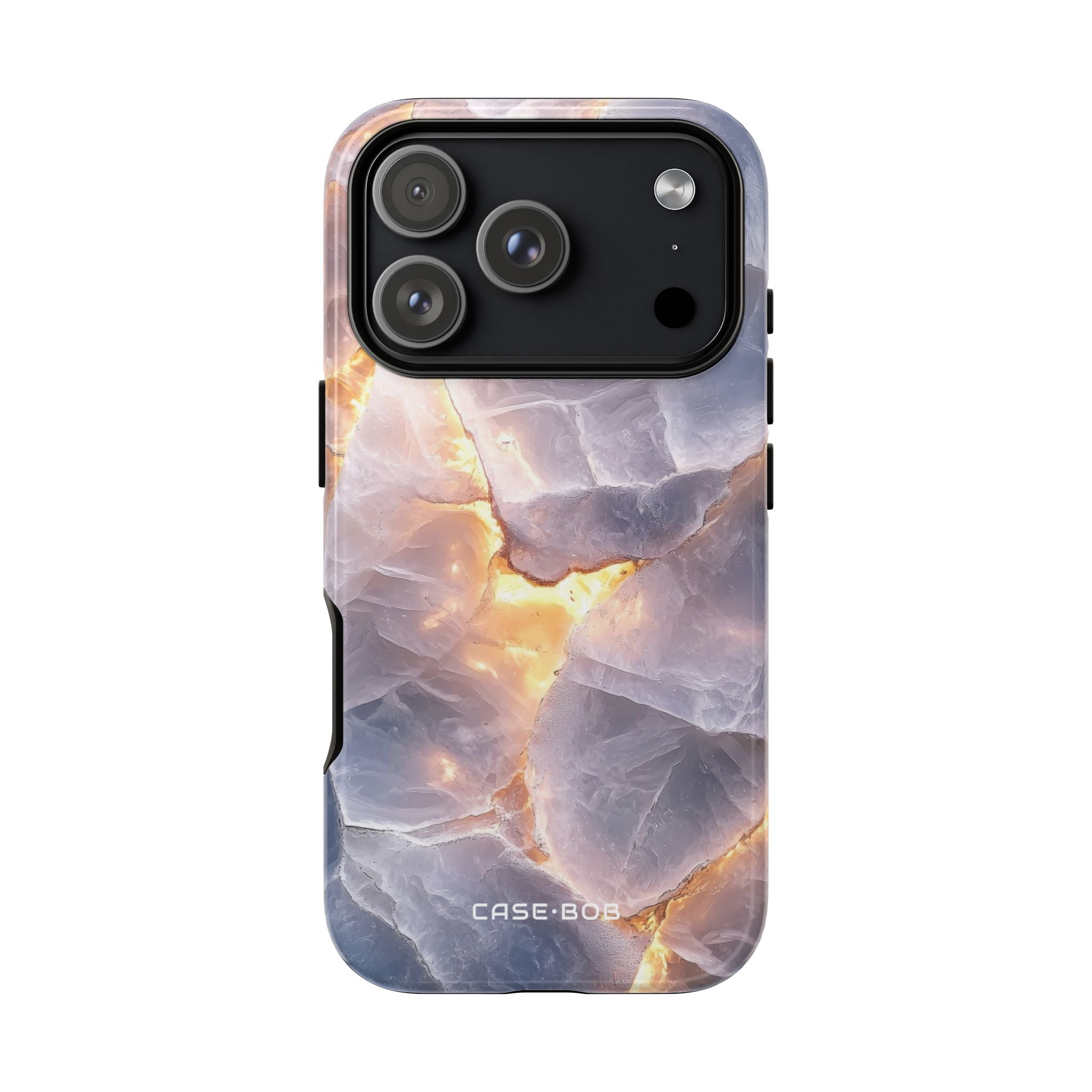 Crystal Veins iPhone 17 Pro Case - Tough - CASE•BOB