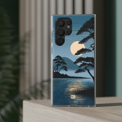 Blue Lite Phone Case for Samsung - Midnight Kyoto Pine