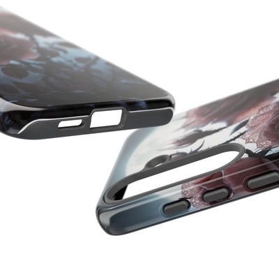 Lunar Lace Petals · Tough Coque de téléphone pour Samsung