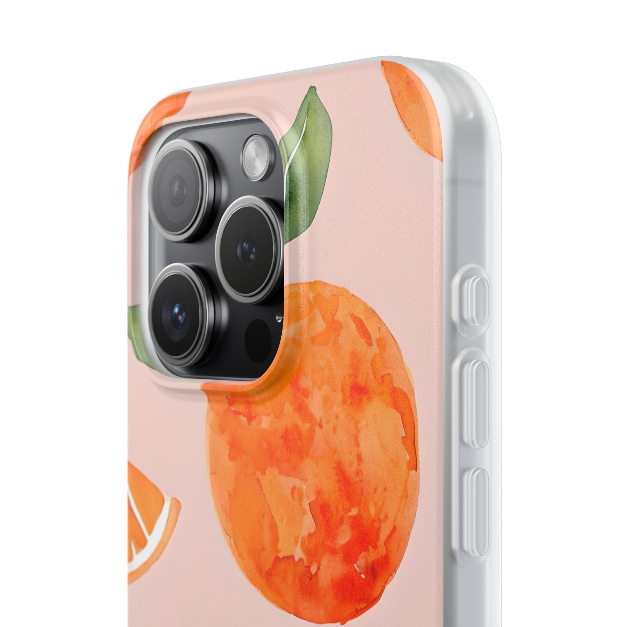 Sunkissed Orange Harvest · Soft Case na telefon dla iPhone