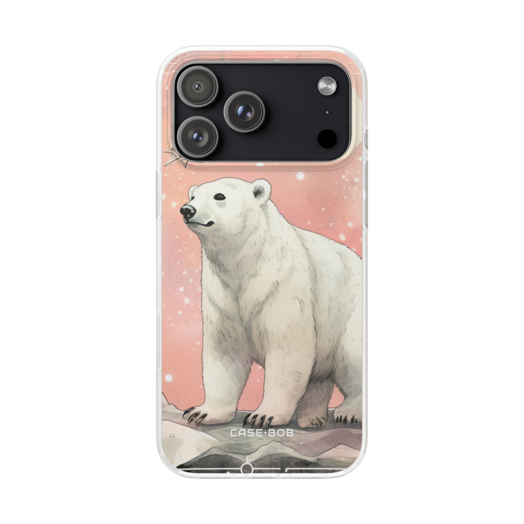 Polar Bear Dream iPhone 17 Pro Max Case - Soft - CASE•BOB