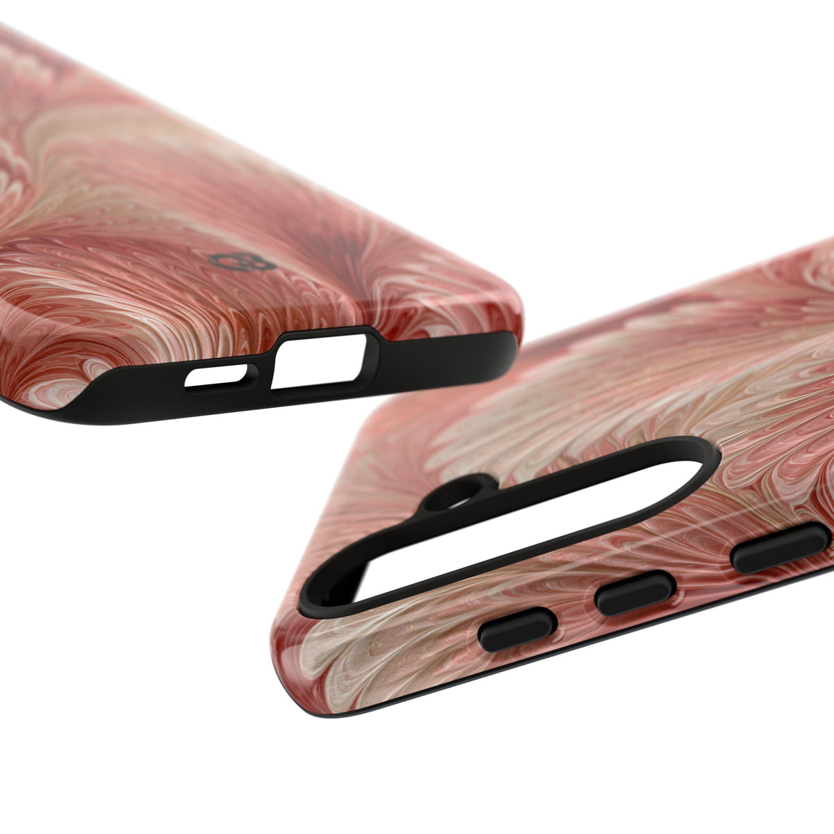 Blush Petal Plume · Tough Phone Case for Samsung · Pink