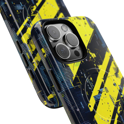 Acid Hazard · Tough 2.0 Magnetic Phone Case for iPhone · Yellow