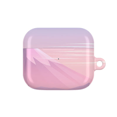 Alpine Twilight · Hard Case for AirPods & AirPods Pro · Pink