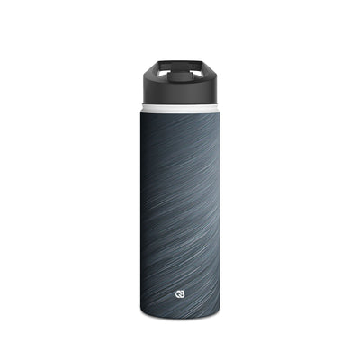 Brushed Obsidian Steel · Insulated Water Bottle · Grey