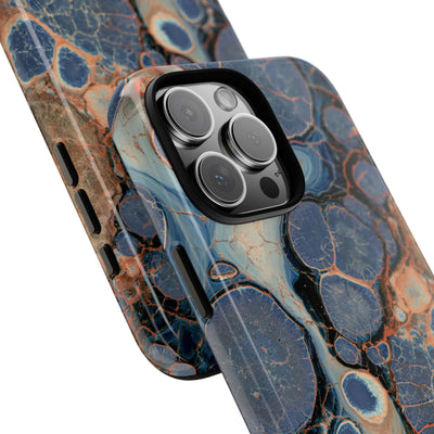 Astral Orb Resonance · Tough Phone Case for iPhone · Blue