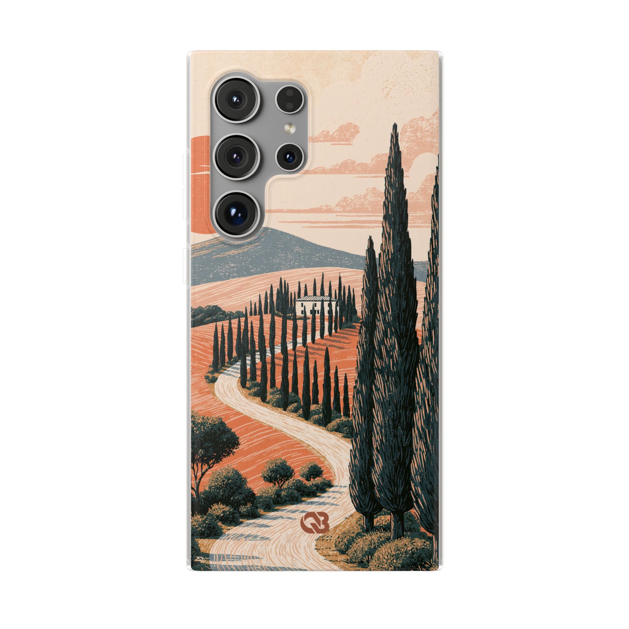Orange Lite Phone Case for Samsung - Terracotta Ridge Trail
