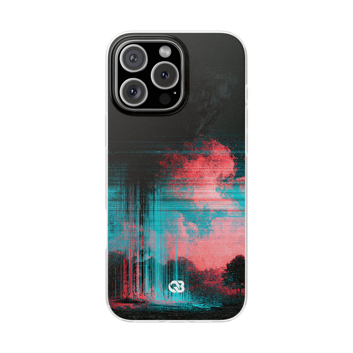 Digital Signal Drift · Lite Phone Case for iPhone ·  Black