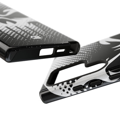 Phantom Halftone · Tough Phone Case for Samsung · Black