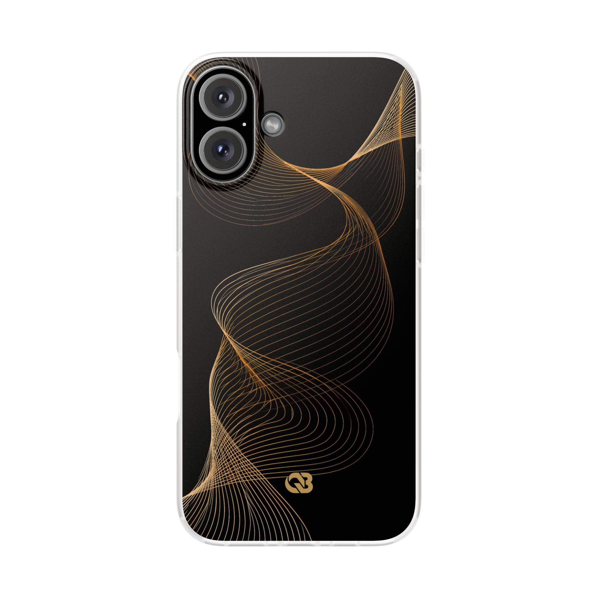 Gold Lite Phone Case for iPhone - Burnished Bronze Helix