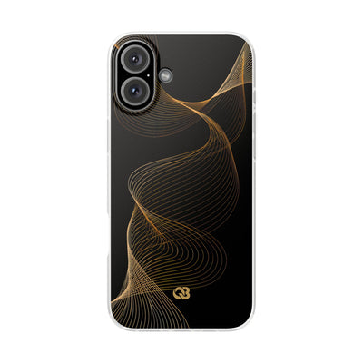Gold Lite Phone Case for iPhone - Burnished Bronze Helix
