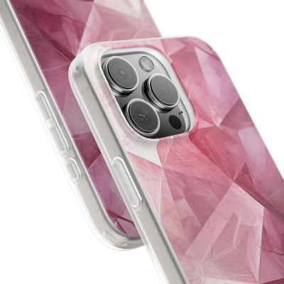Shattered Rose Shards · Soft Phone Case for iPhone