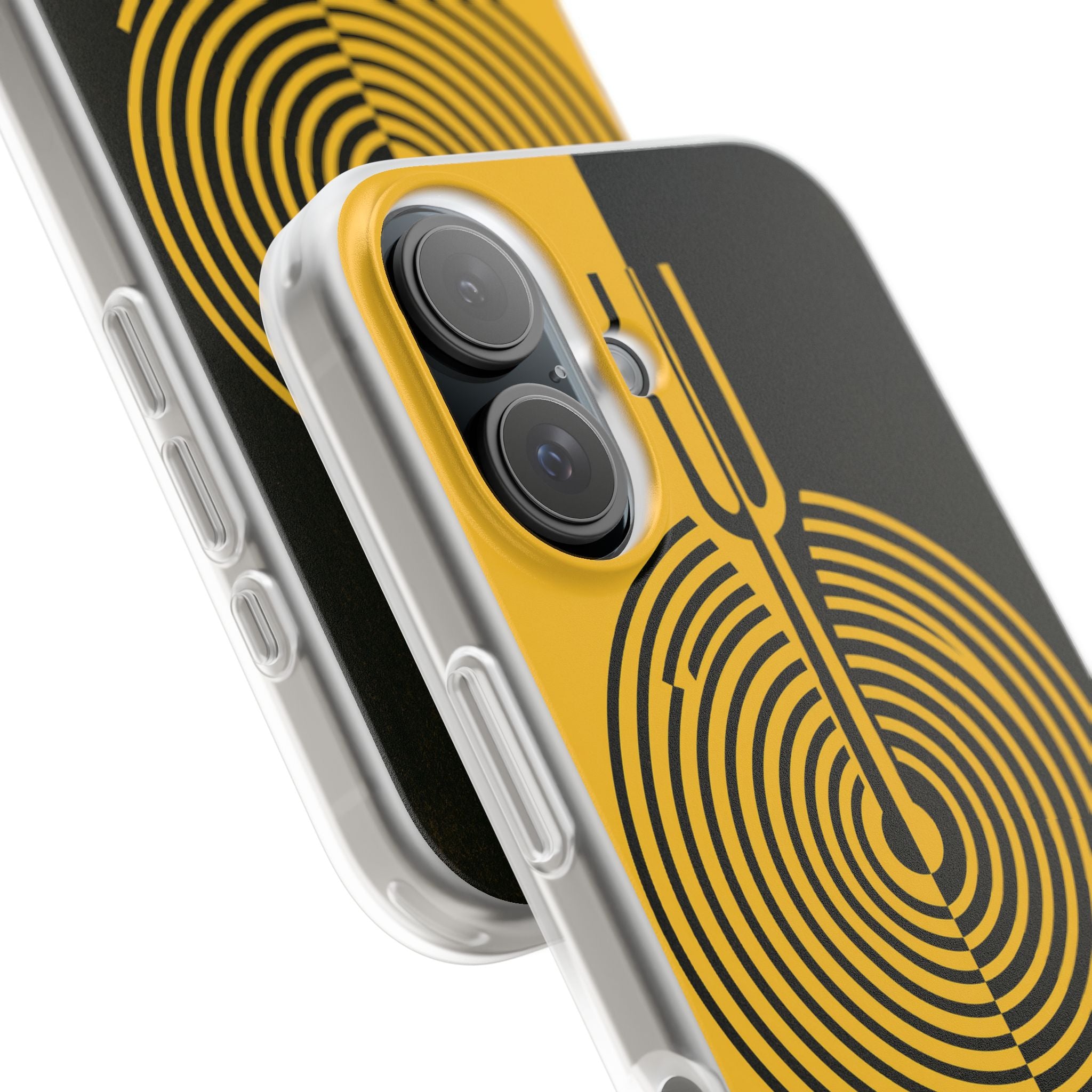 Yellow Lite Phone Case for iPhone - Voltage Sector Pulse