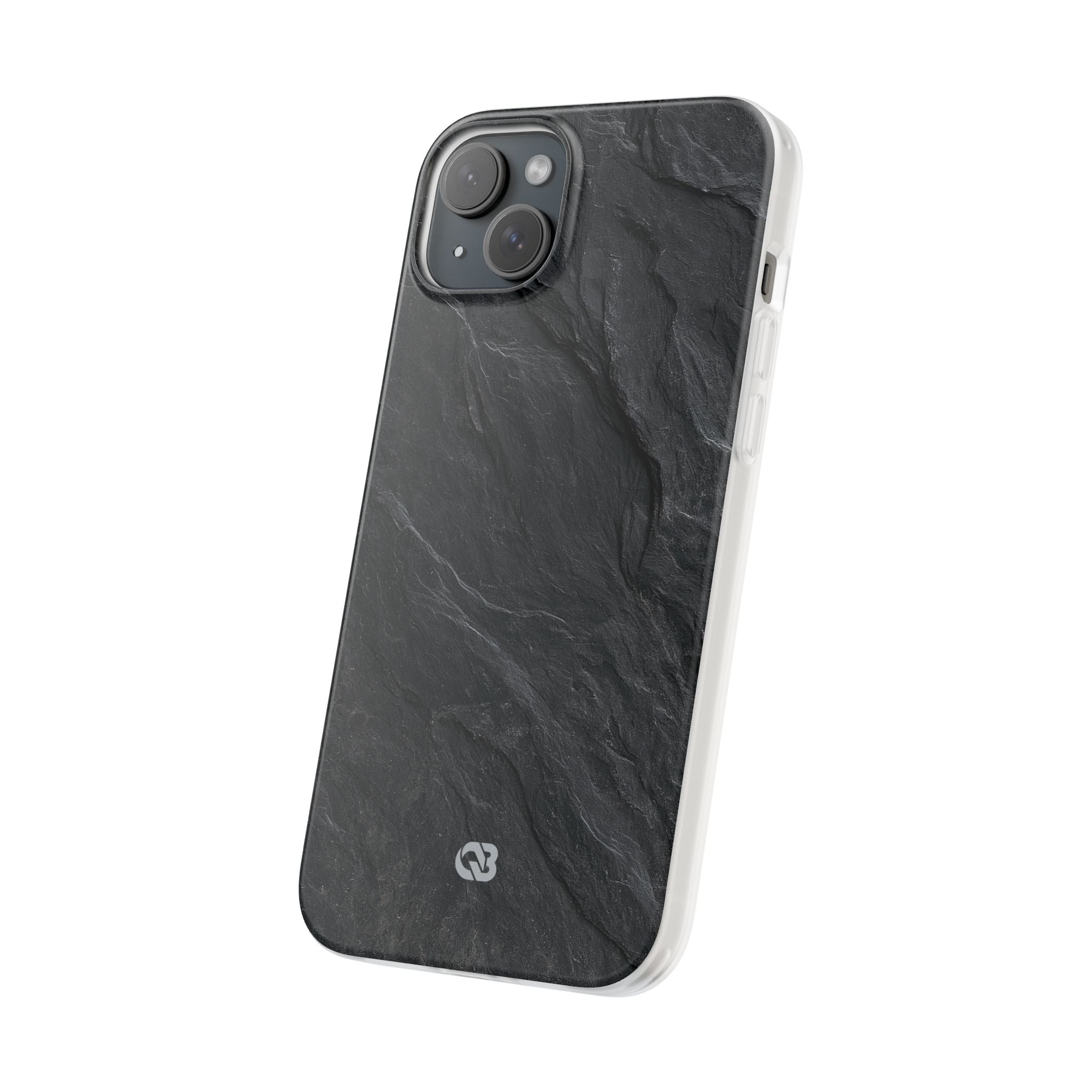 Black Lite Phone Case for iPhone - Midnight Slate Ridge