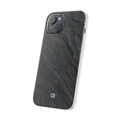 Black Lite Phone Case for iPhone - Midnight Slate Ridge