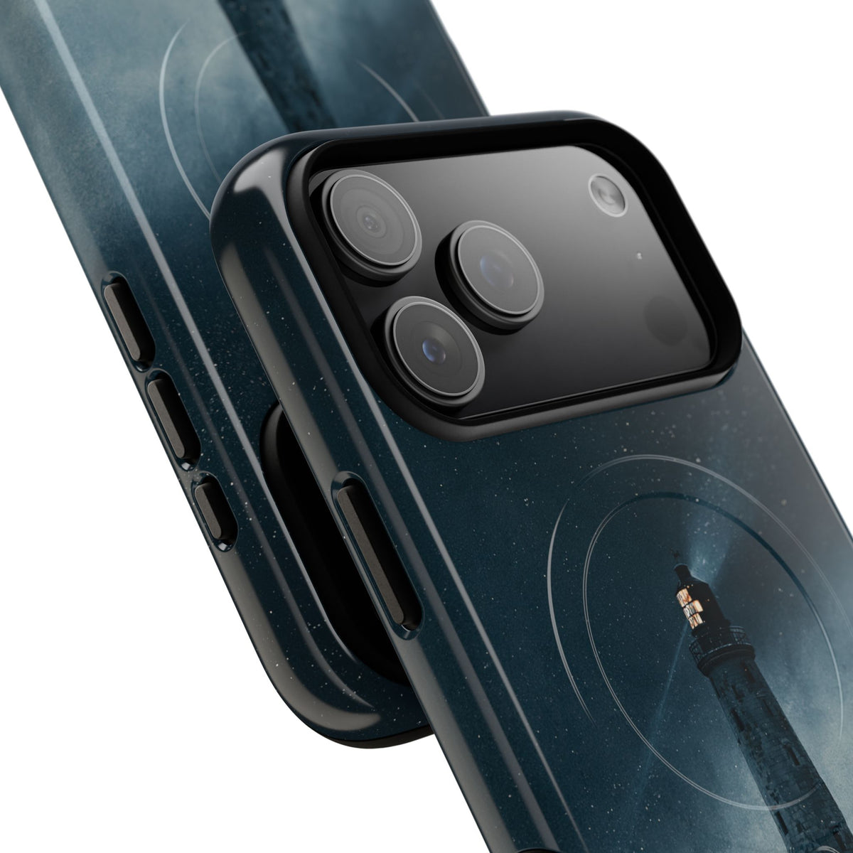 Nordic Coastal Beacon · Tough 2.0 Magnetic Phone Case for iPhone · Blue