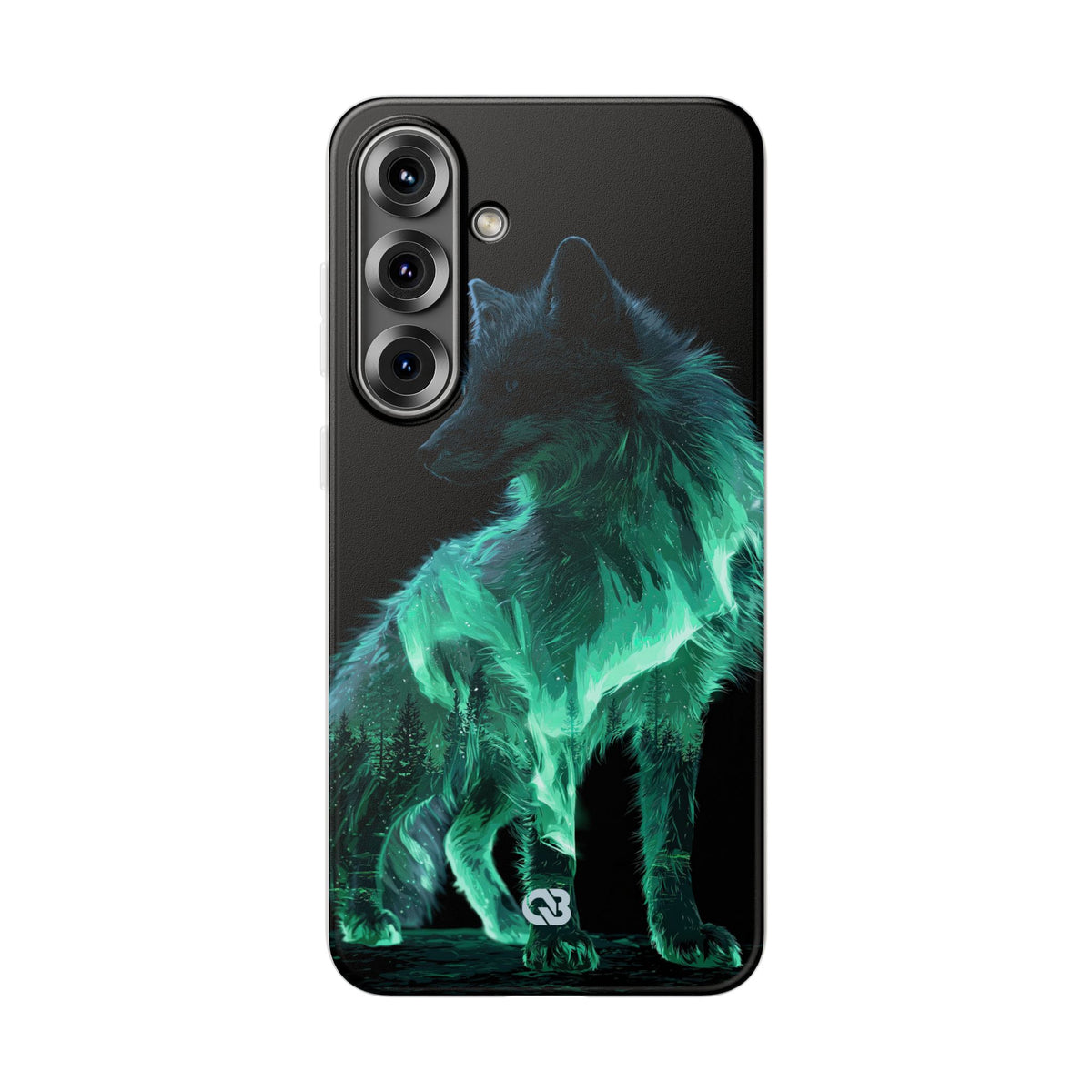 Nordic Aurora Fox · Lite Phone Case for Samsung · Teal