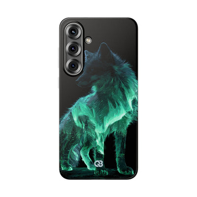 Nordic Aurora Fox · Lite Phone Case for Samsung · Teal