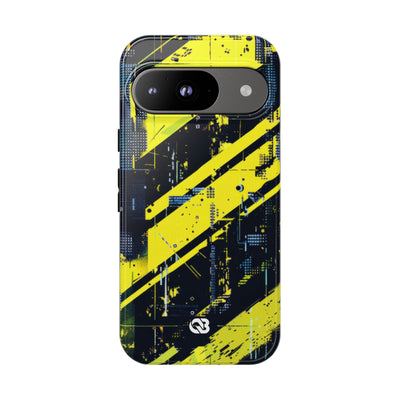 Acid Hazard · Tough Phone Case for Pixel ·  Yellow