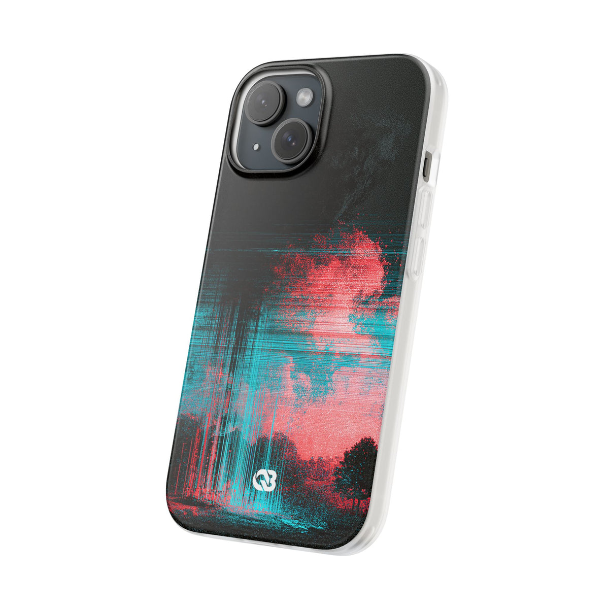 Digital Signal Drift · Lite Phone Case for iPhone ·  Black