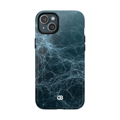 Teal Tough 2.0 Magsafe Phone Case for iPhone - Arctic Neural Mesh