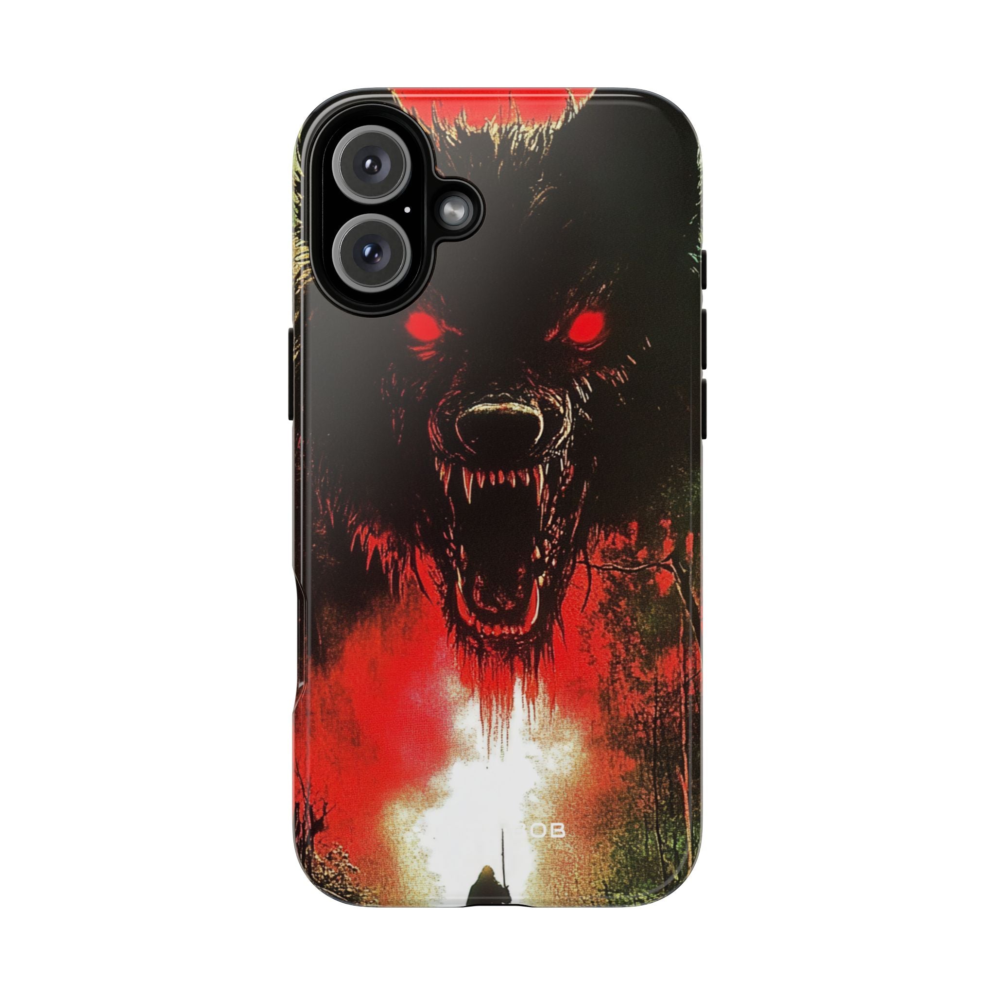 Wolfmoon Howl iPhone 16 Plus Case - Tough