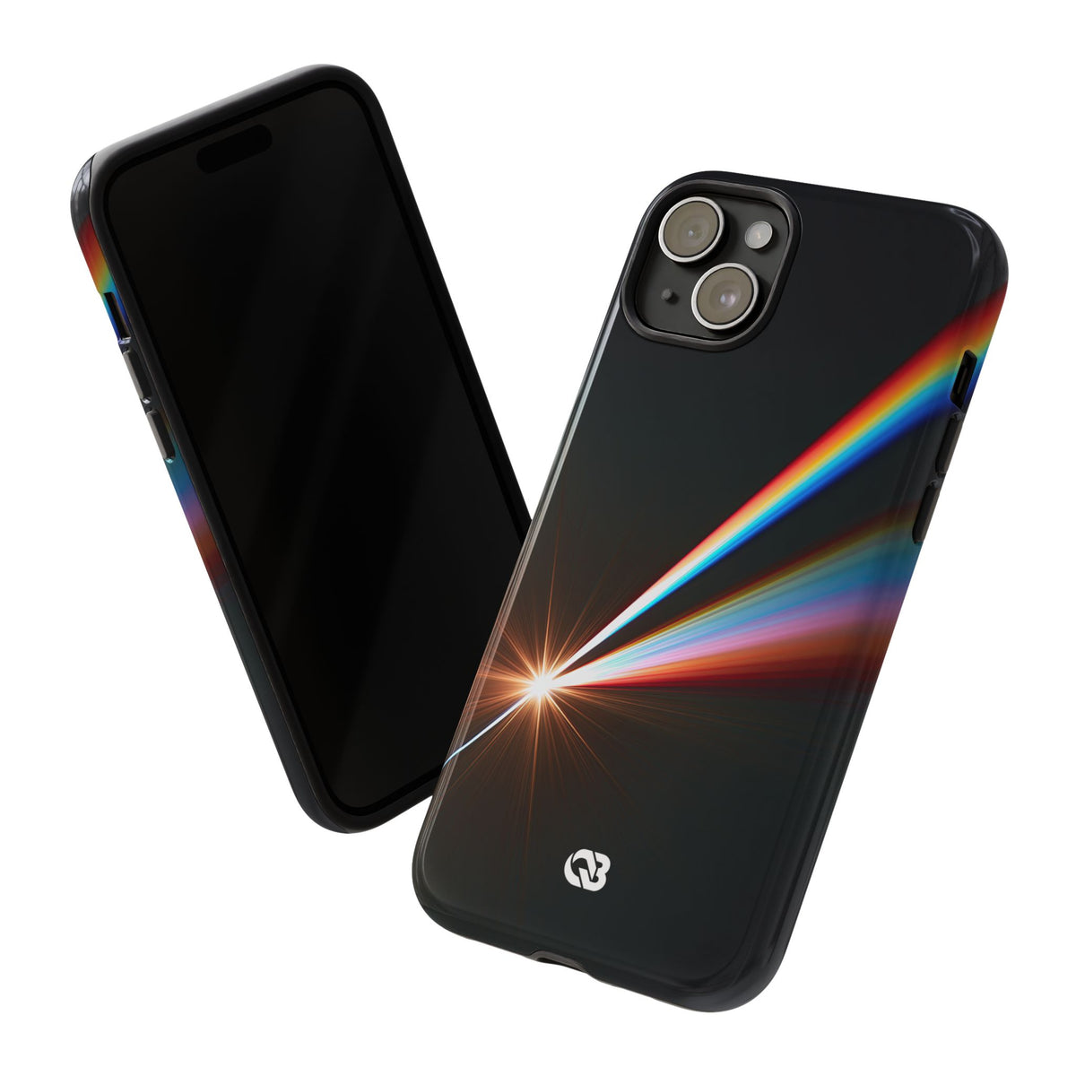Spectral Refraction · Tough Phone Case for iPhone · Black