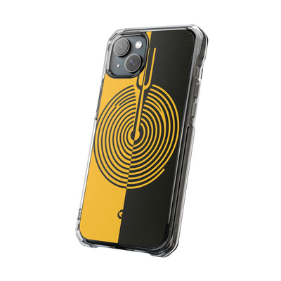 Yellow Impact MagSafe Phone Case for iPhone - Voltage Sector Pulse