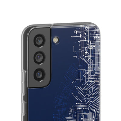 Blue Lite Phone Case for Samsung - Cobalt Circuit Logic