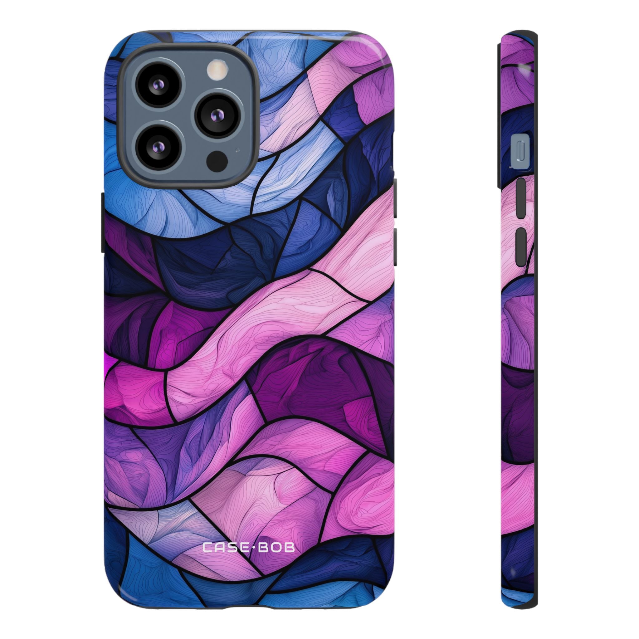 Wellenförmiges Leuchten iPhone 13 Pro Max Case - Tough