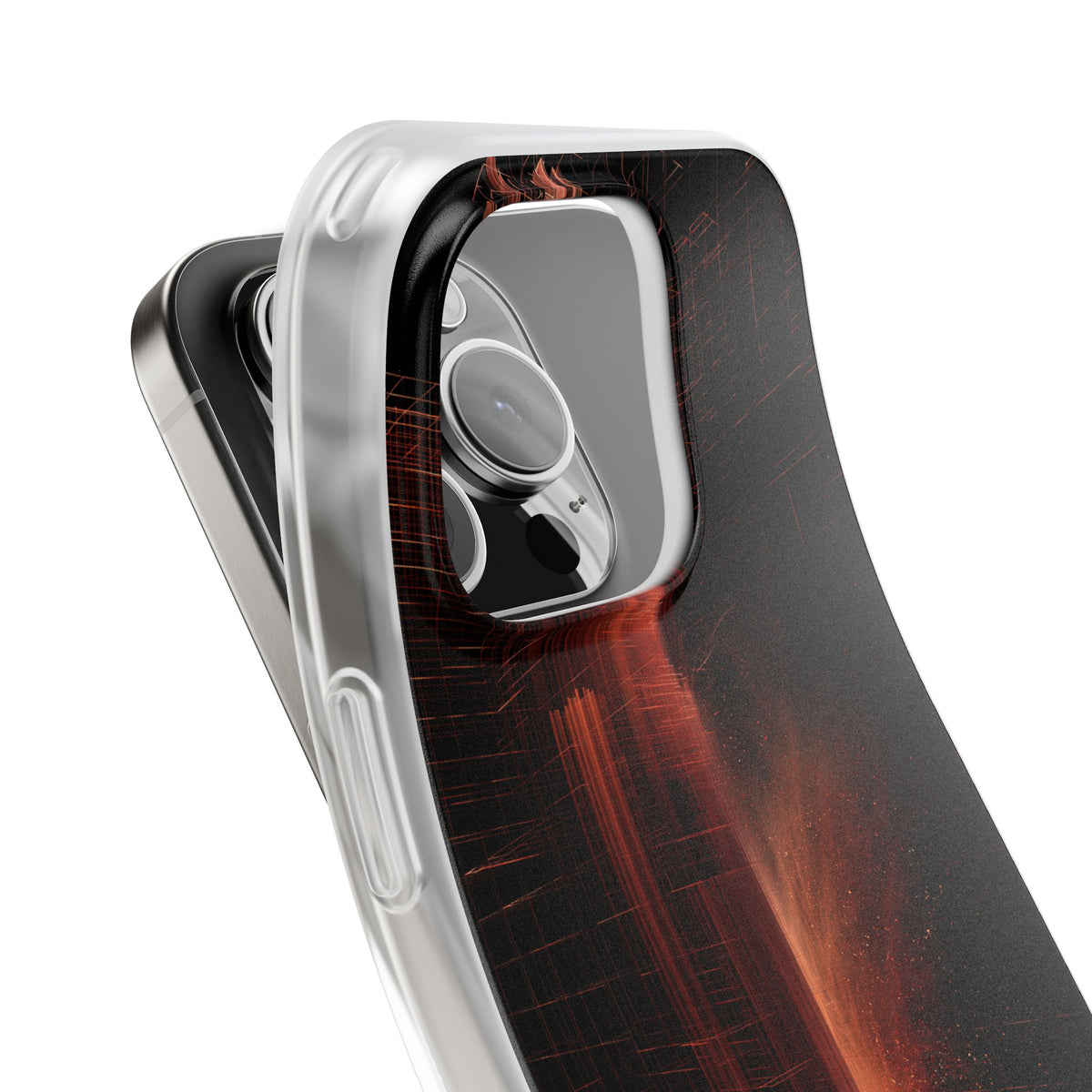 Luminous Monolith · Lite Phone Case for iPhone ·  Black