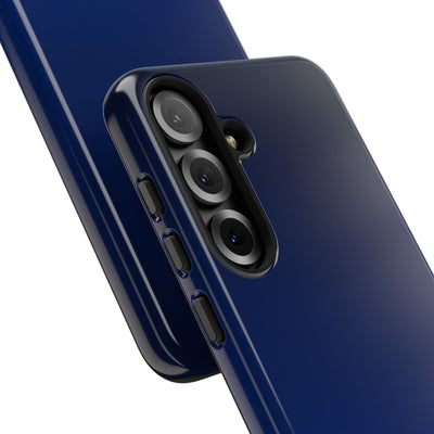 Blue Tough Phone Case for Samsung - Midnight Cobalt Fade