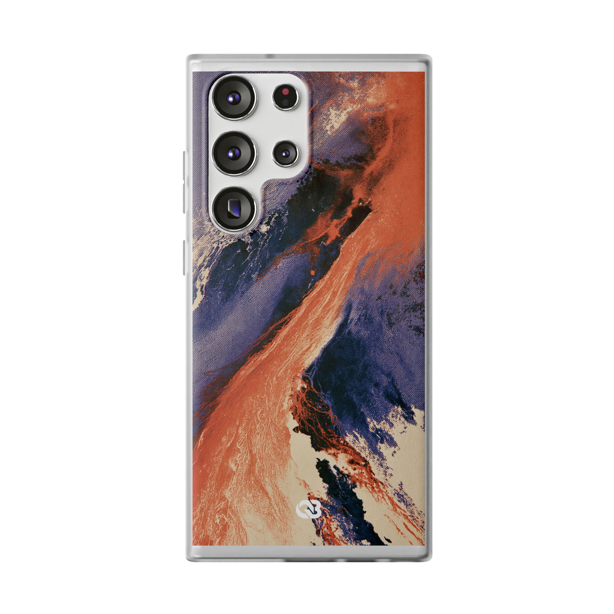 Solar Aura Drift · Lite Phone Case for Samsung · Orange