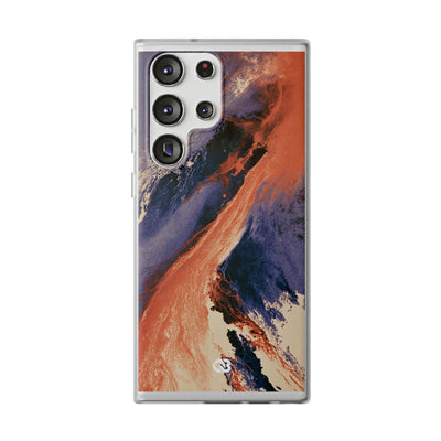 Solar Aura Drift · Lite Phone Case for Samsung · Orange