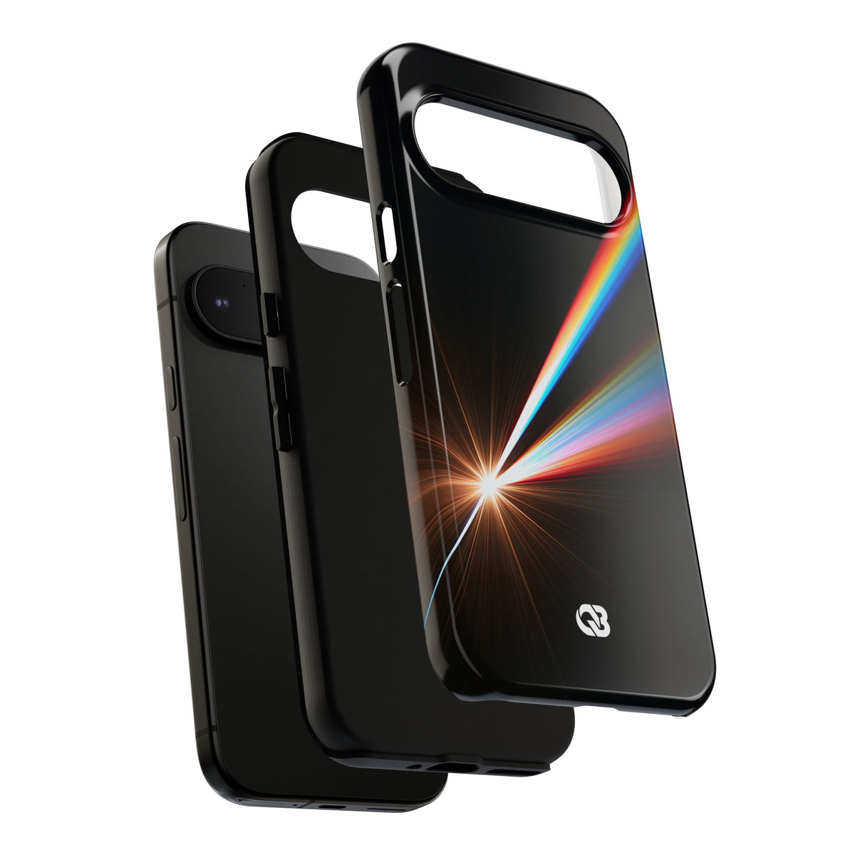 Spectral Refraction · Tough Phone Case for Pixel ·  Black