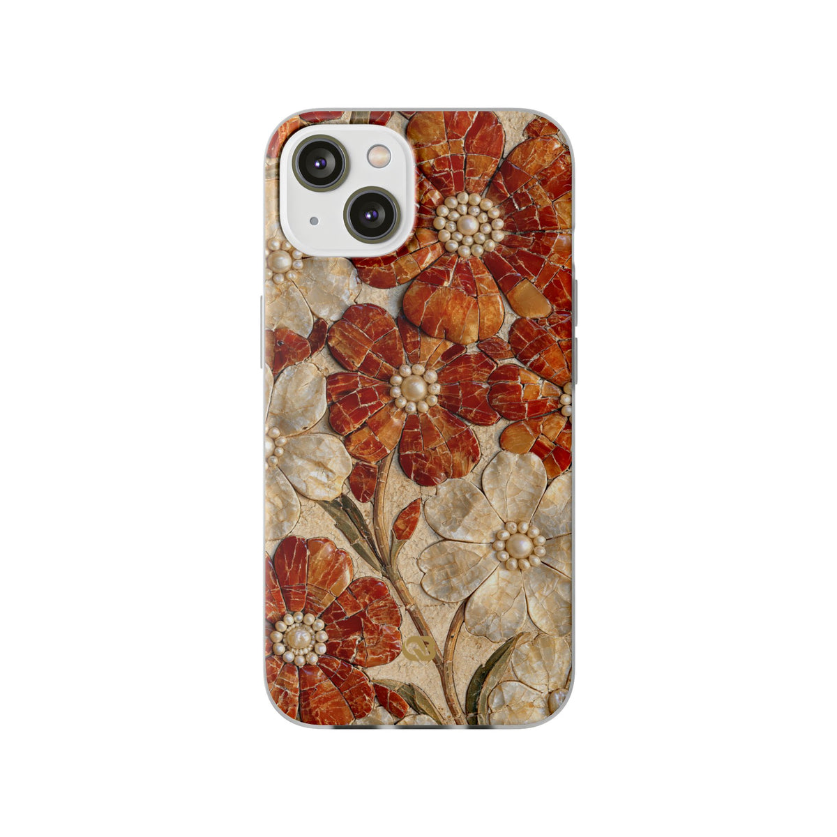Carnelian Pearl Bloom · Lite Phone Case for iPhone ·  Orange