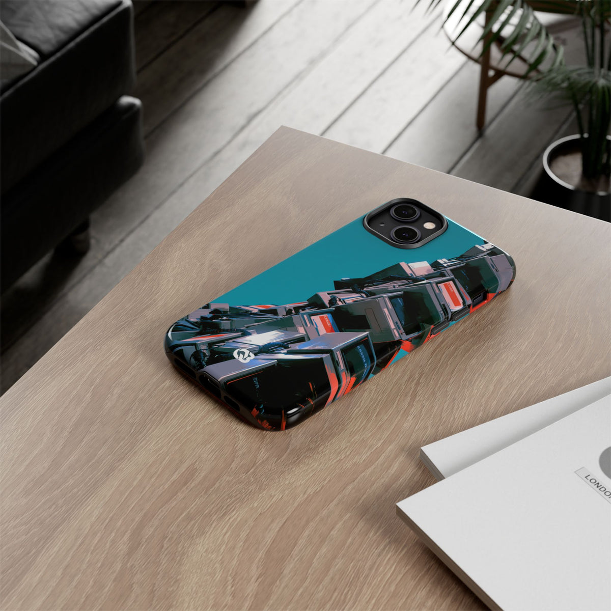 System Error Spire · Tough Phone Case for iPhone · Teal