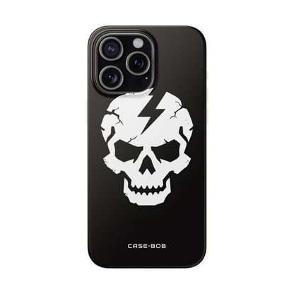 Lightning Skull iPhone 15 Pro Max Case - Soft