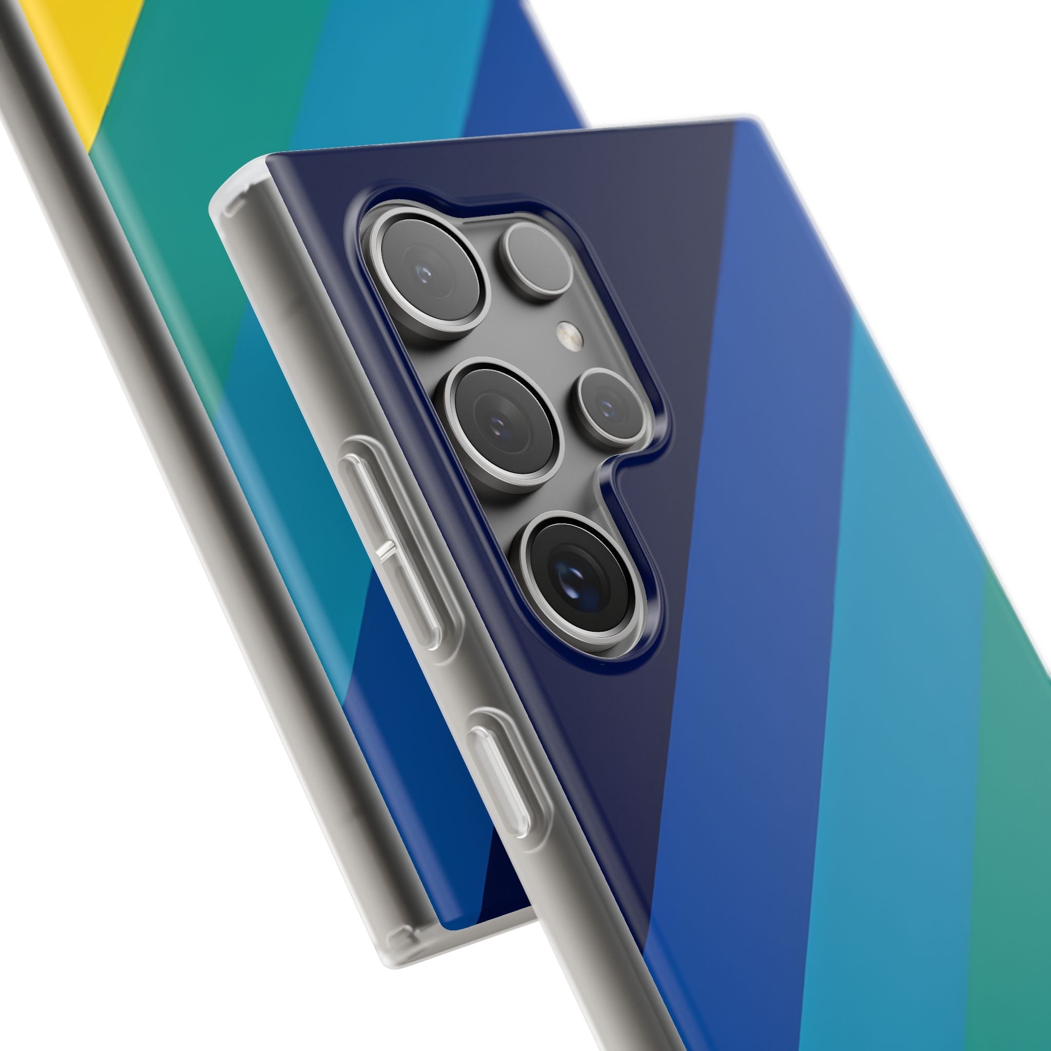 Prismatische Schrägung · Soft Handyhülle für Samsung