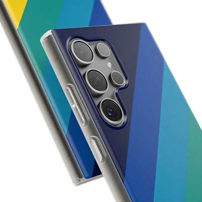 Prismatische Schrägung · Soft Handyhülle für Samsung