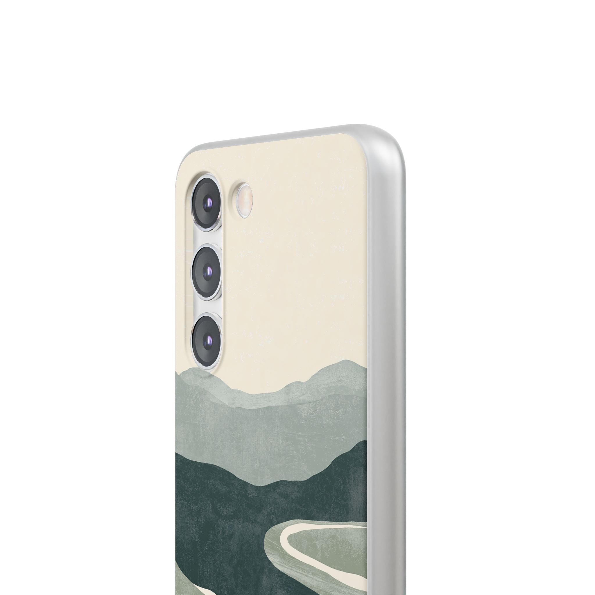 Green Lite Phone Case for Samsung - Misty Sage Valley